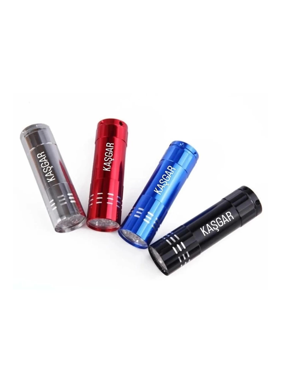 Süper Parlak 9 Ledli Metal Mini El Feneri (