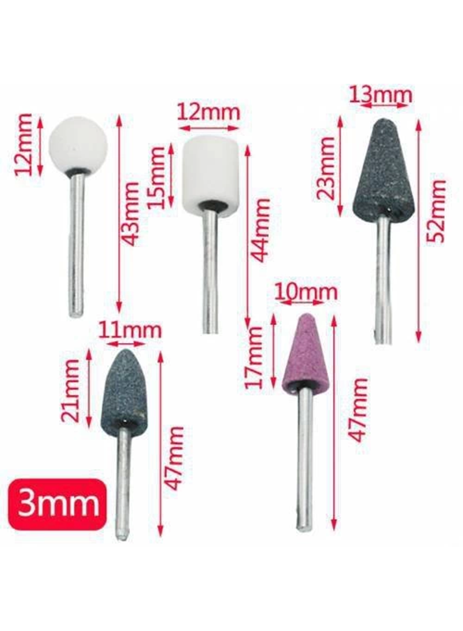 Mini Taş Zımpara Matkap Ucu Seti 10 Parça (