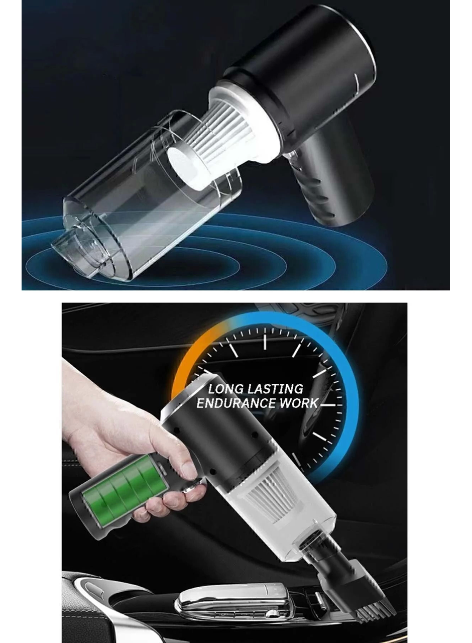 Mini Vakumlu Araç Süpürgesi El Süpürgesi Şarjlı Çok Fonksiyonlu Ev Aleti (