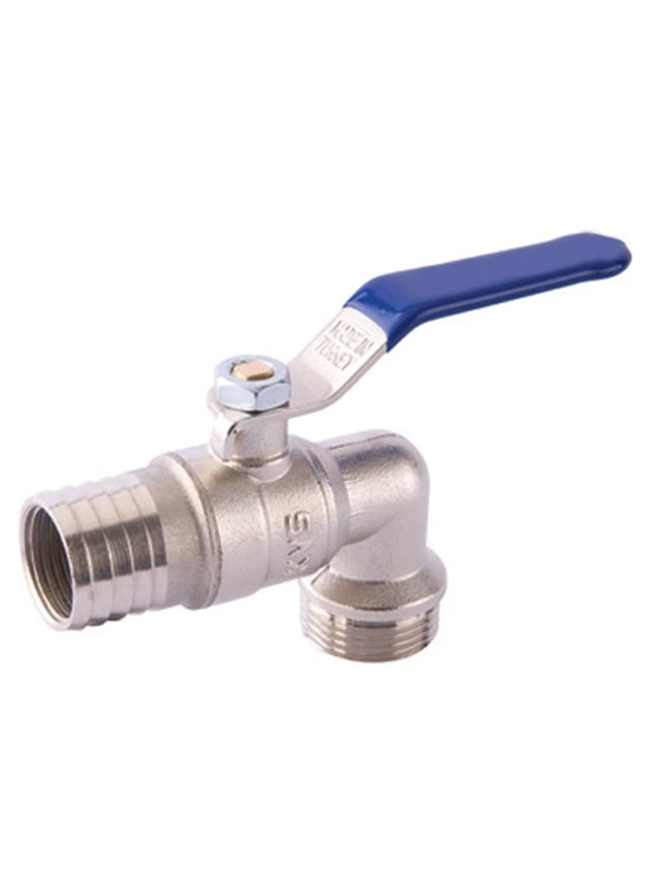 3/4 Küresel Musluk Başlık Pirinç Sarı Malzeme (