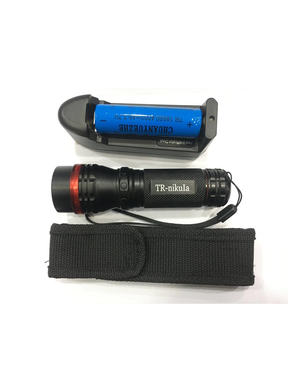 Beyaz Led Işıklı ,şarjlı Pil,şarj Cıhazlı El Fener 620 (