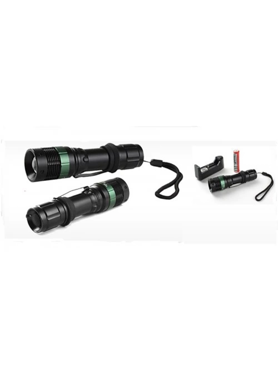 Power Style 500 Lumen 600 Metre ışık Uzantılı Zoomlu şarjlı El Feneri 6109 (