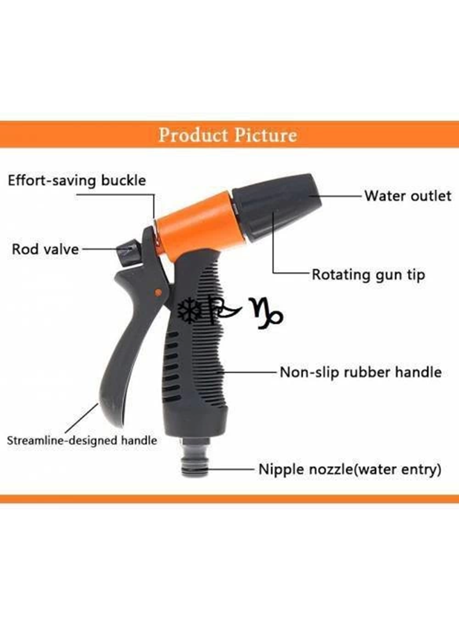 Yüksek Basınçlı Su Püskürtme Tabancası Sulama Bahçe Hortumu Tazyikli Püskürtme Fıskiye (