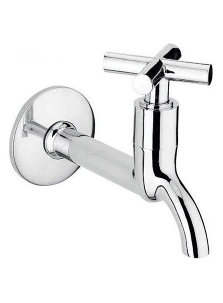 Artı Aç Kapa 4 Kollu Krom Çevirveli Musluk Duvardan Tek Girişli (