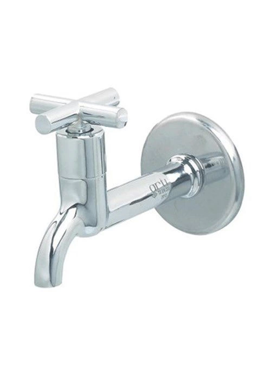 Artı Aç Kapa 4 Kollu Krom Çevirveli Musluk Duvardan Tek Girişli (