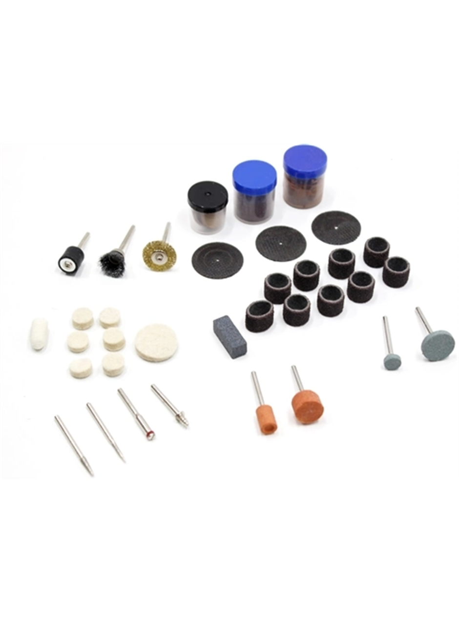 105 Parça Taşlama Zımpara Dremel Gravür Oyma Aksesuar Set (
