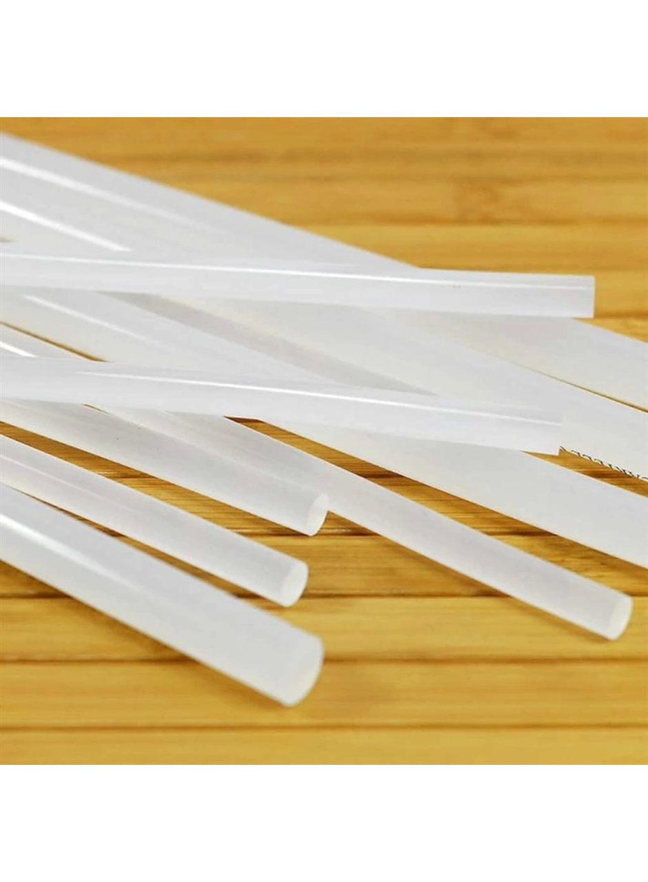 Şeffaf Sıcak Silikon Çubuğu Mum Silikon İnce 1 Kg 30 Cm (
