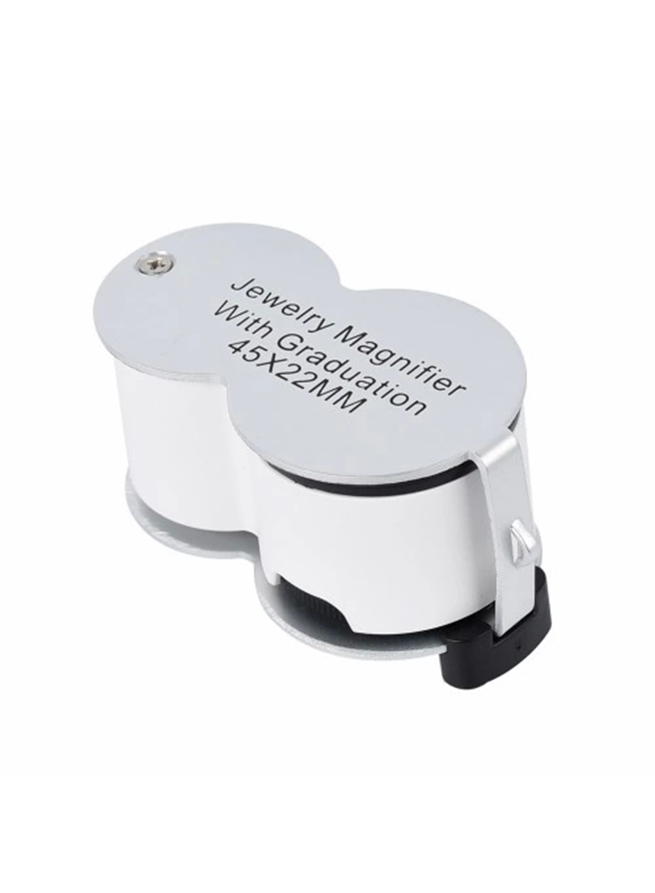 -45x22 Ledli Para Algılama Ve Mezuniyet Takı Değerleme Büyüteç (