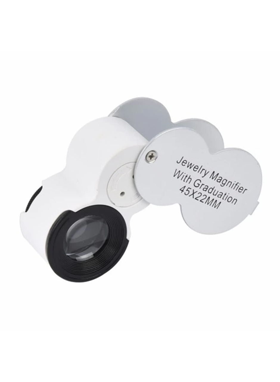 -45x22 Ledli Para Algılama Ve Mezuniyet Takı Değerleme Büyüteç (