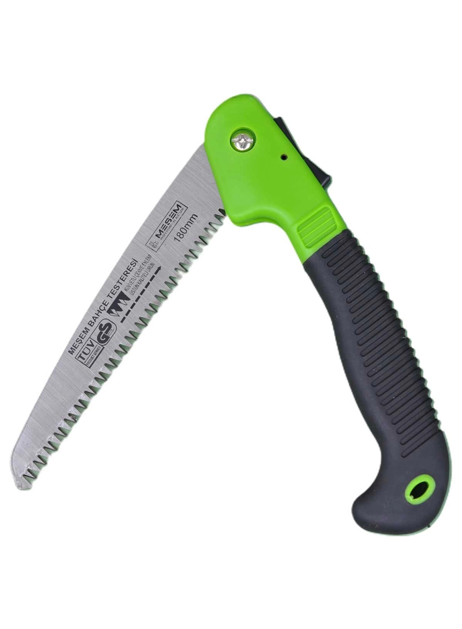 180 Mm Katlanır Bıçaklı Bıçkı İnce Diş Bahçe Budama Testeresi (