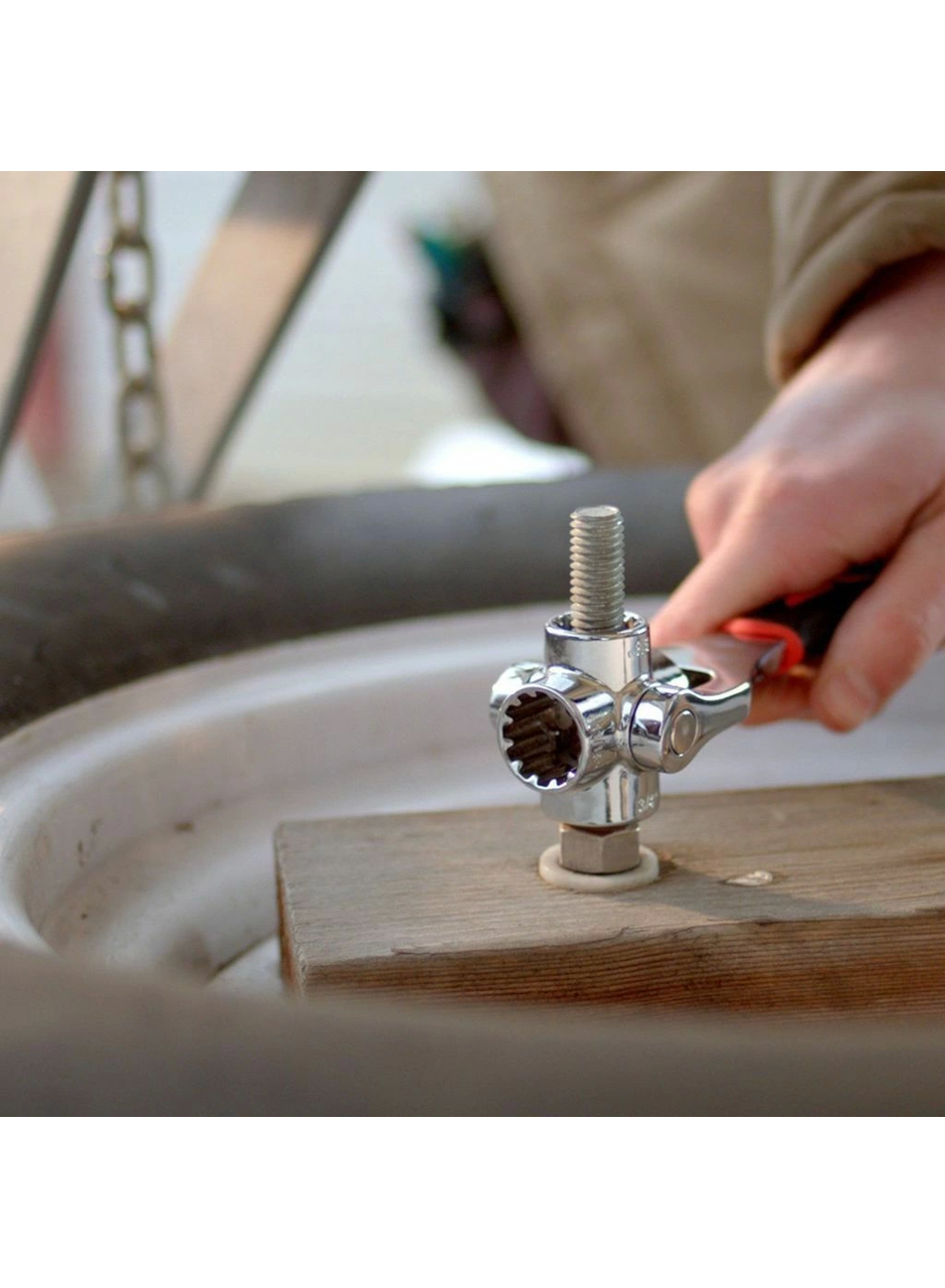 360 ° Döner Başlıklı Çok Fonksiyonlu Soket Anahtar (