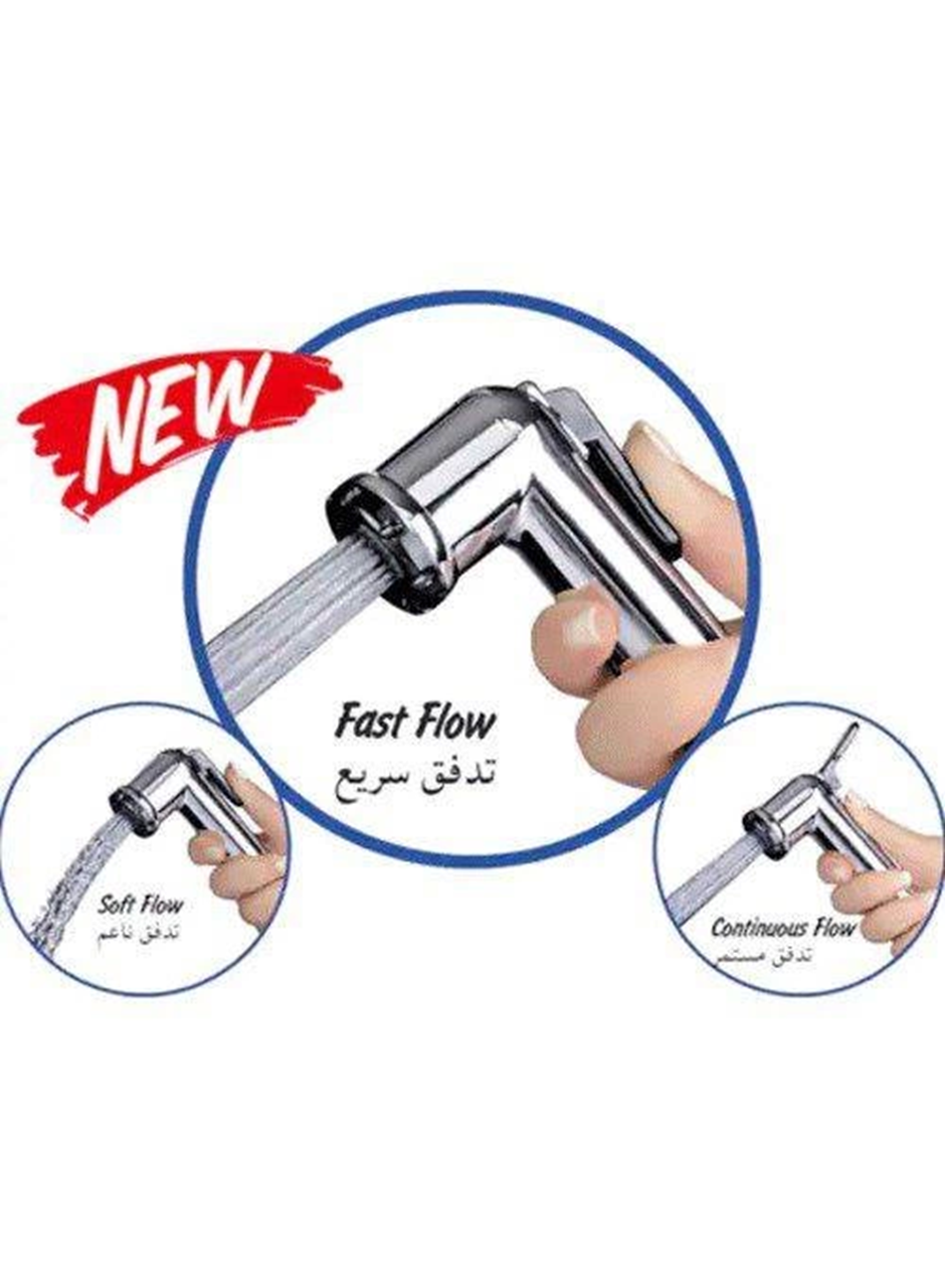 Şattaf Taharet Musluk Seti Taharatmatik El Tuvalet Sprey Tabancası Köpek Kedi Yıkama Tk111 (