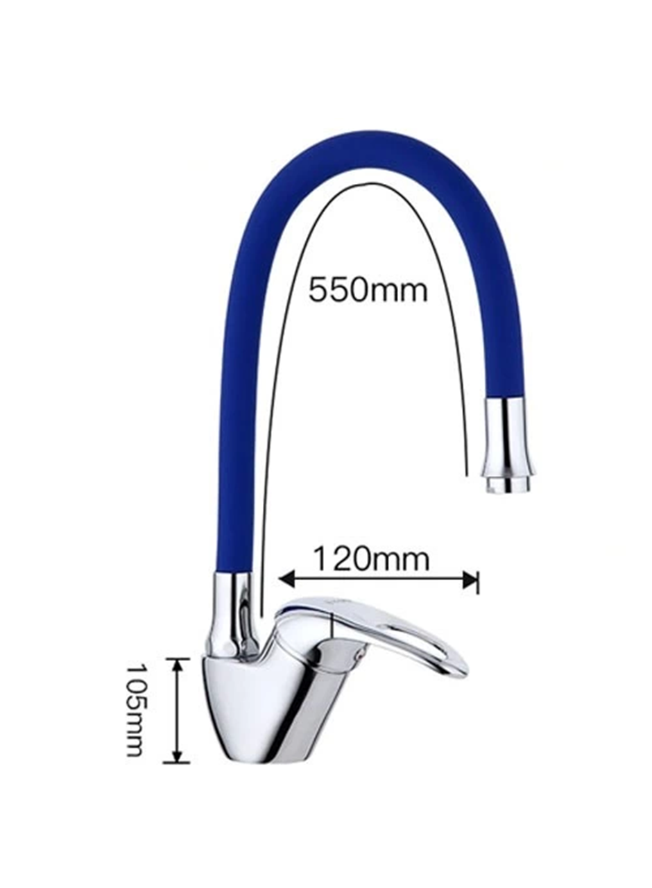 Mix Kuğu Mutfak Evye Batarya Renkli Oynar Başlıklı Pembe (