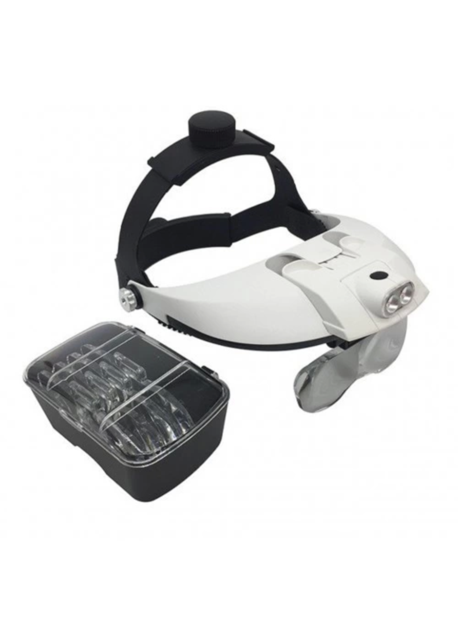 -5 Mercekli çok Fonksiyonlu, Başlık Tip ışıklı Büyüteç 81001H (