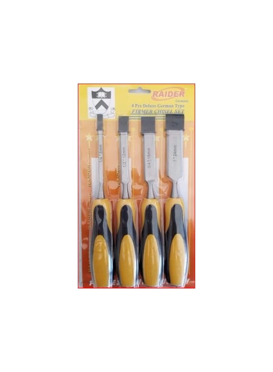 Ağaç Oyma Seti Darbeli İskarpela Seti - 10-12-18-24mm (