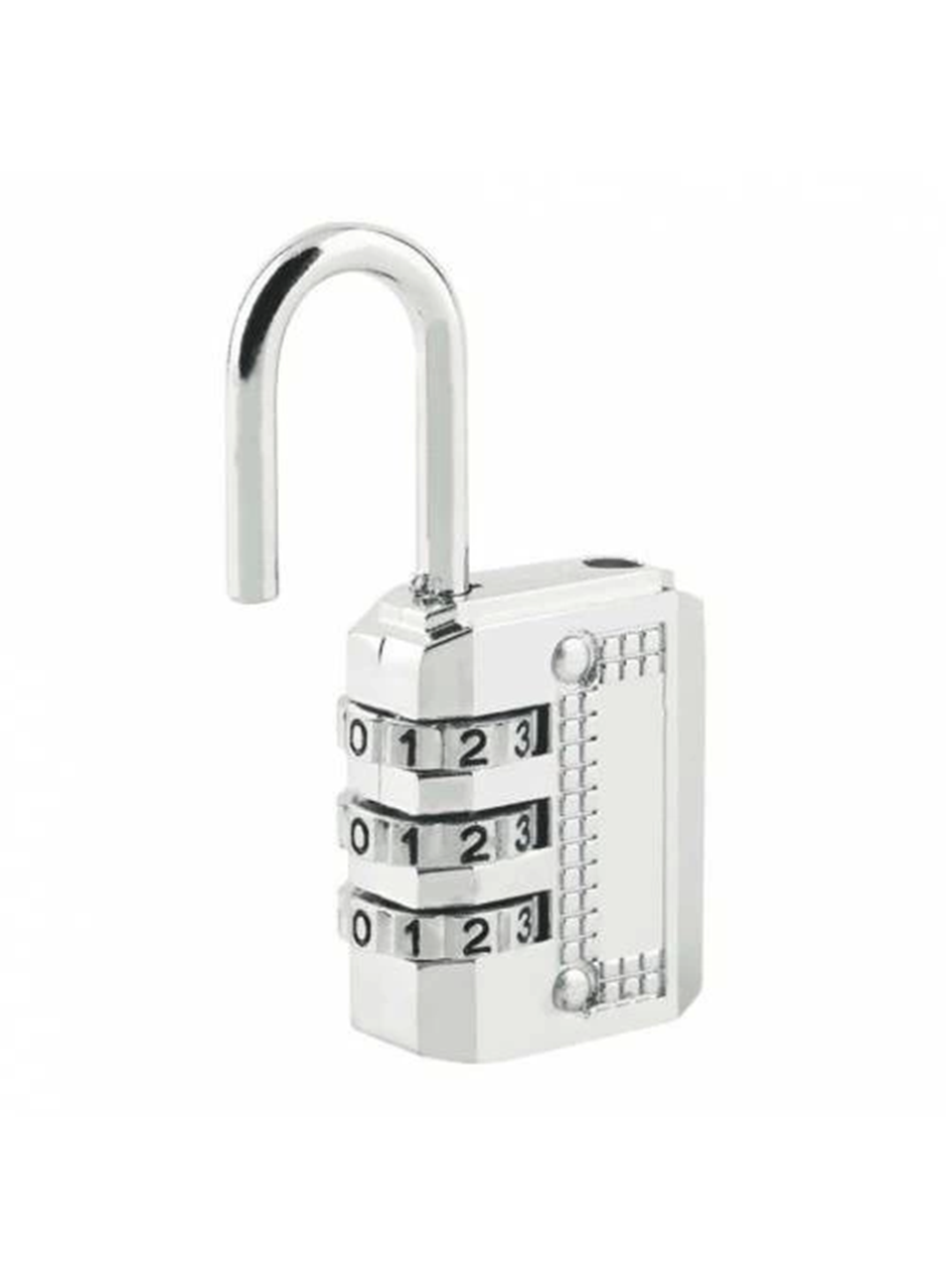 3 Şifreli Dolap Masa Çanta Güvenlik Mini Kilit (