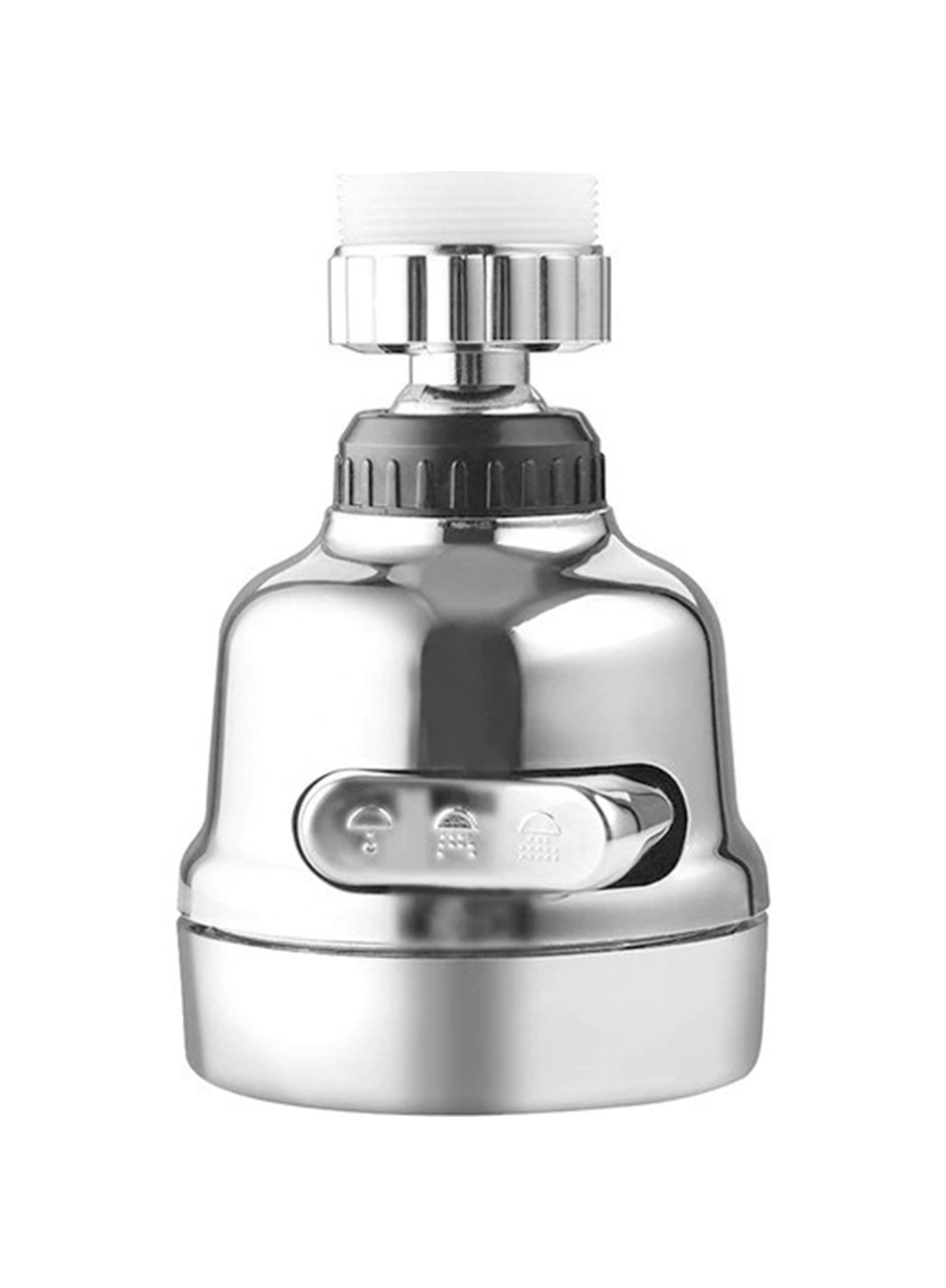 3 Fonksiyonlu Krom Kaplama Oynar Musluk Başlığı (