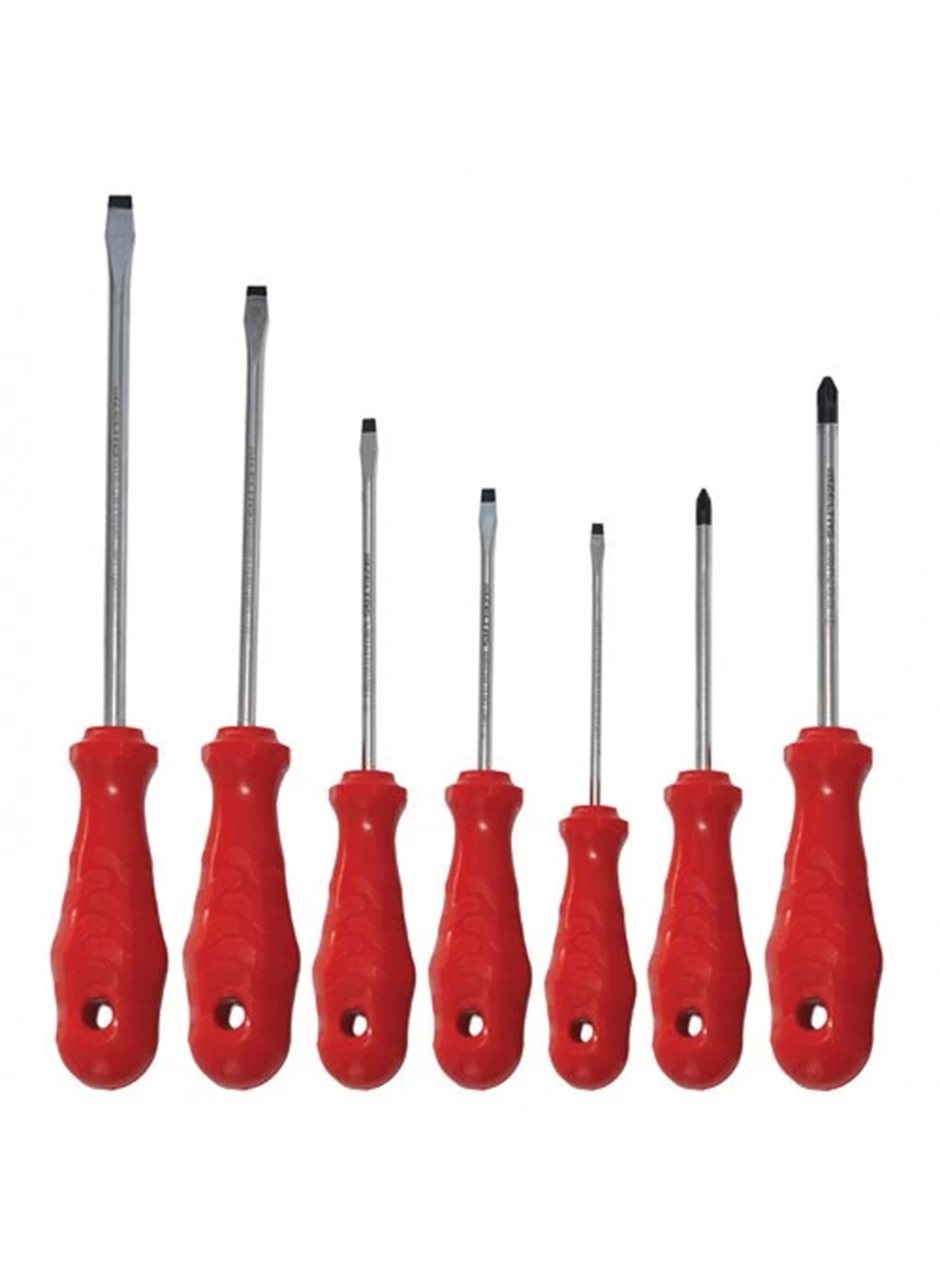 Mıknatıslı Düz ve Yıldız Tornavida Seti 7 Adet (