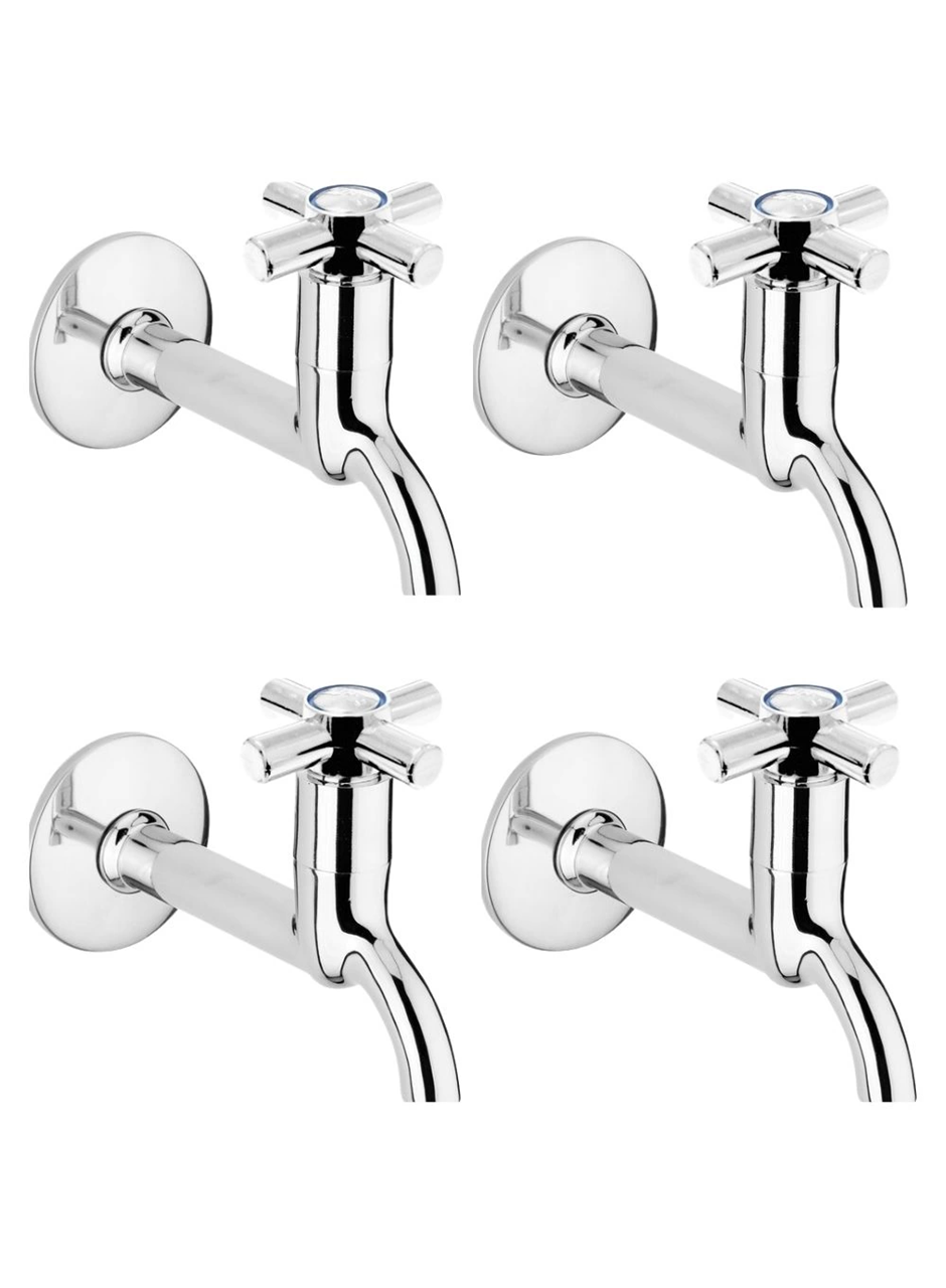 4lü Artı Aç Kapa 4 Kollu Krom Çevirveli Musluk Duvardan Tek Girişli (