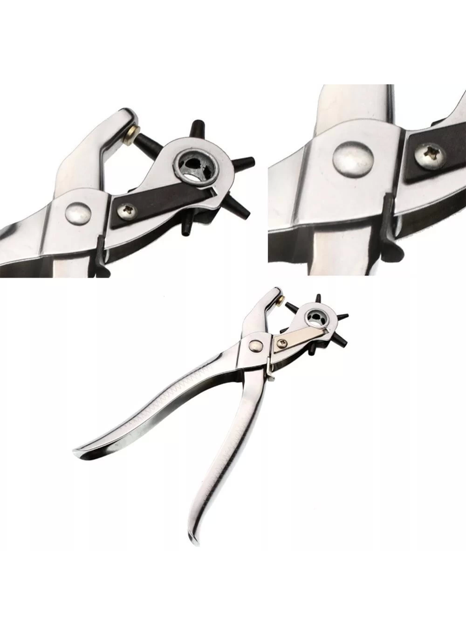İkili Kemer Delme ve Perçin Atma Pensesi Takımı (yedekli) (