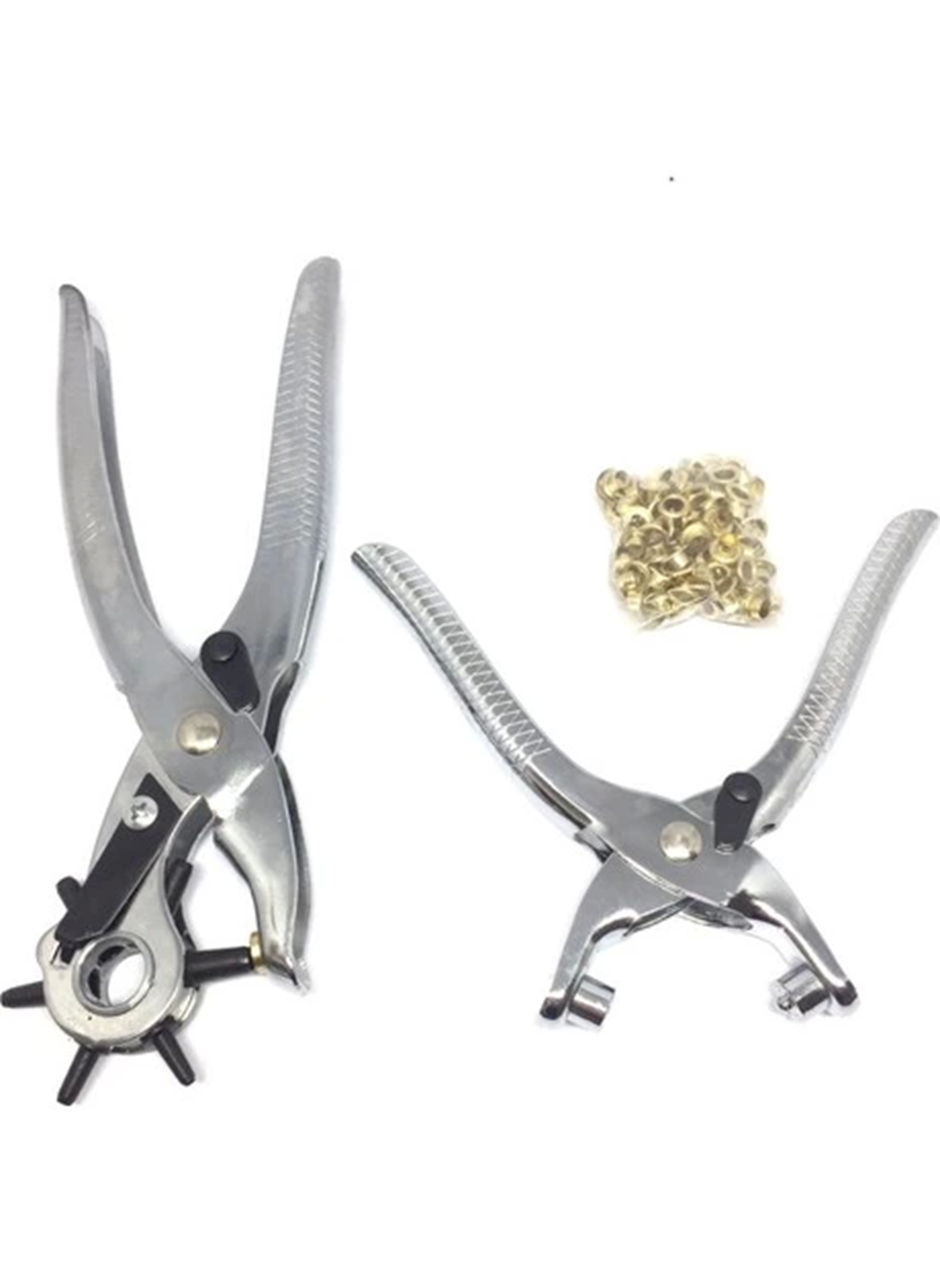 İkili Kemer Delme ve Perçin Atma Pensesi Takımı (yedekli) (