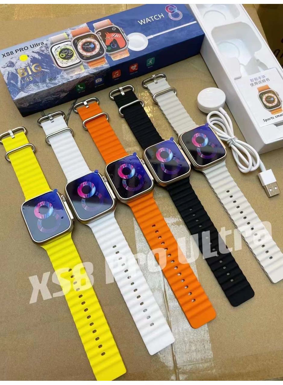 Watch 8 Akıllı Saat Xs8 Pro - Bluetooth, Su Geçirmezlik, Kablosuz Şarj (