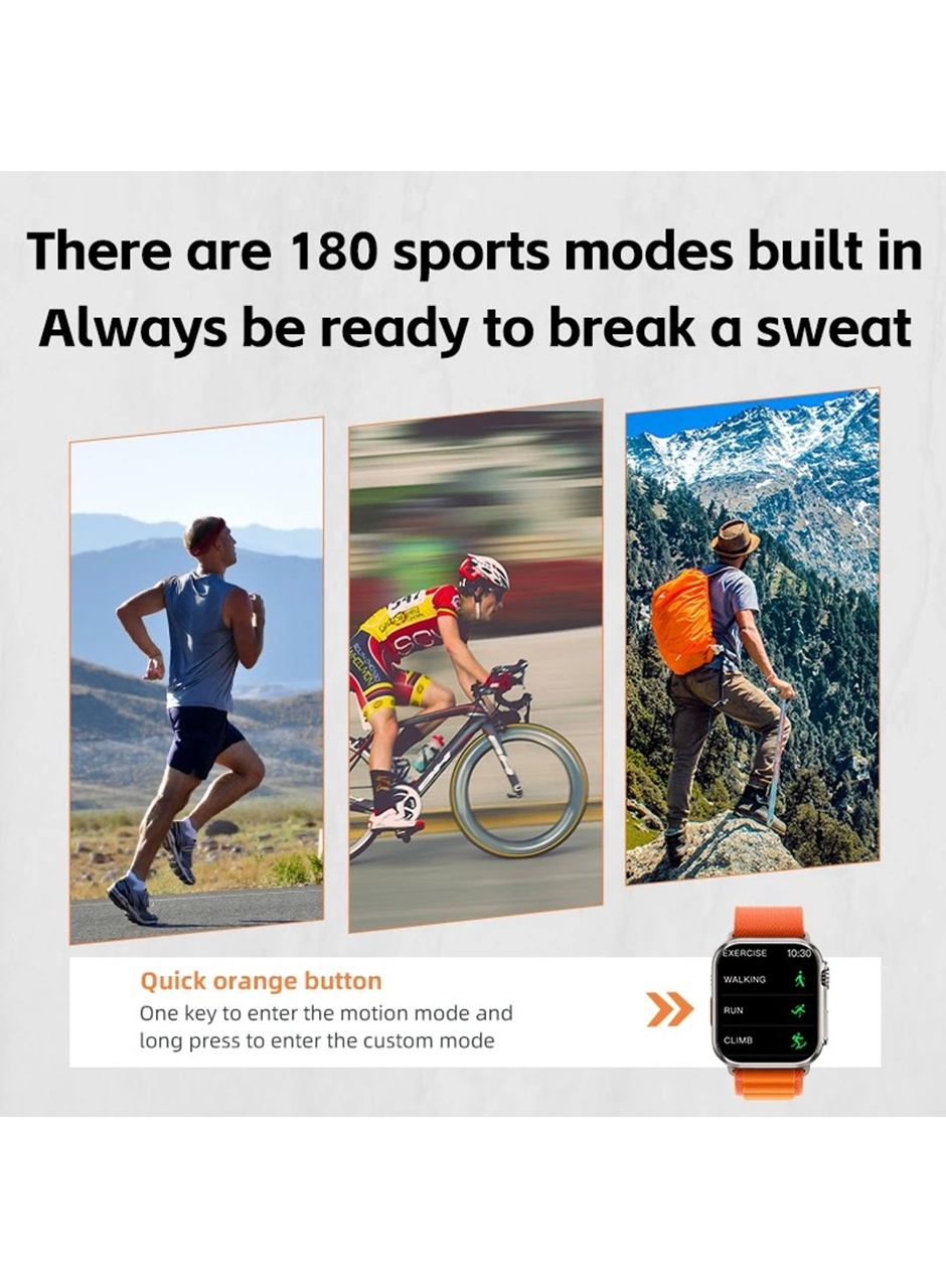 Ws28 Ultra Akıllı Saat | 49mm Geniş Ekran | Konuşma Özellikli | Su Geçirmez Akıllı Saat (