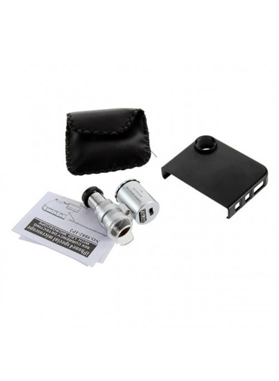 -Cep Telefonu Mikroskopu 60x Iphone 4 İçin No: 9882-ip2 (