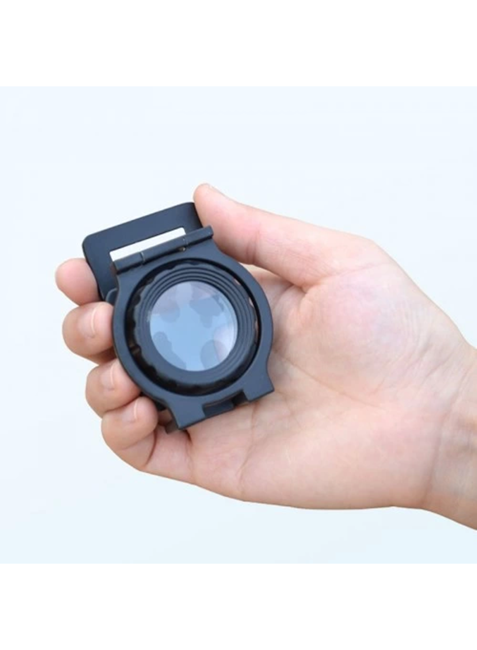 -Tekstilciler Için Kumaş Kontrolü Büyüteç,katlanan, Metal 15x Büyütme (