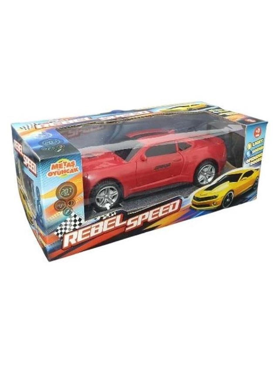 Çarp Dön Işıklı Sesli Camaro KIRMIZI - CMR-063