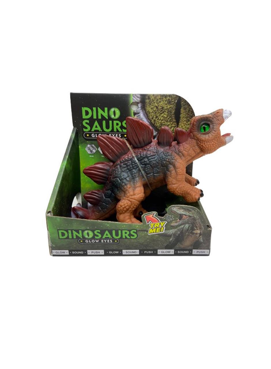 Soft Dinazor Neon Gözlü 24 Cm -LD6206B-Stegosaurus