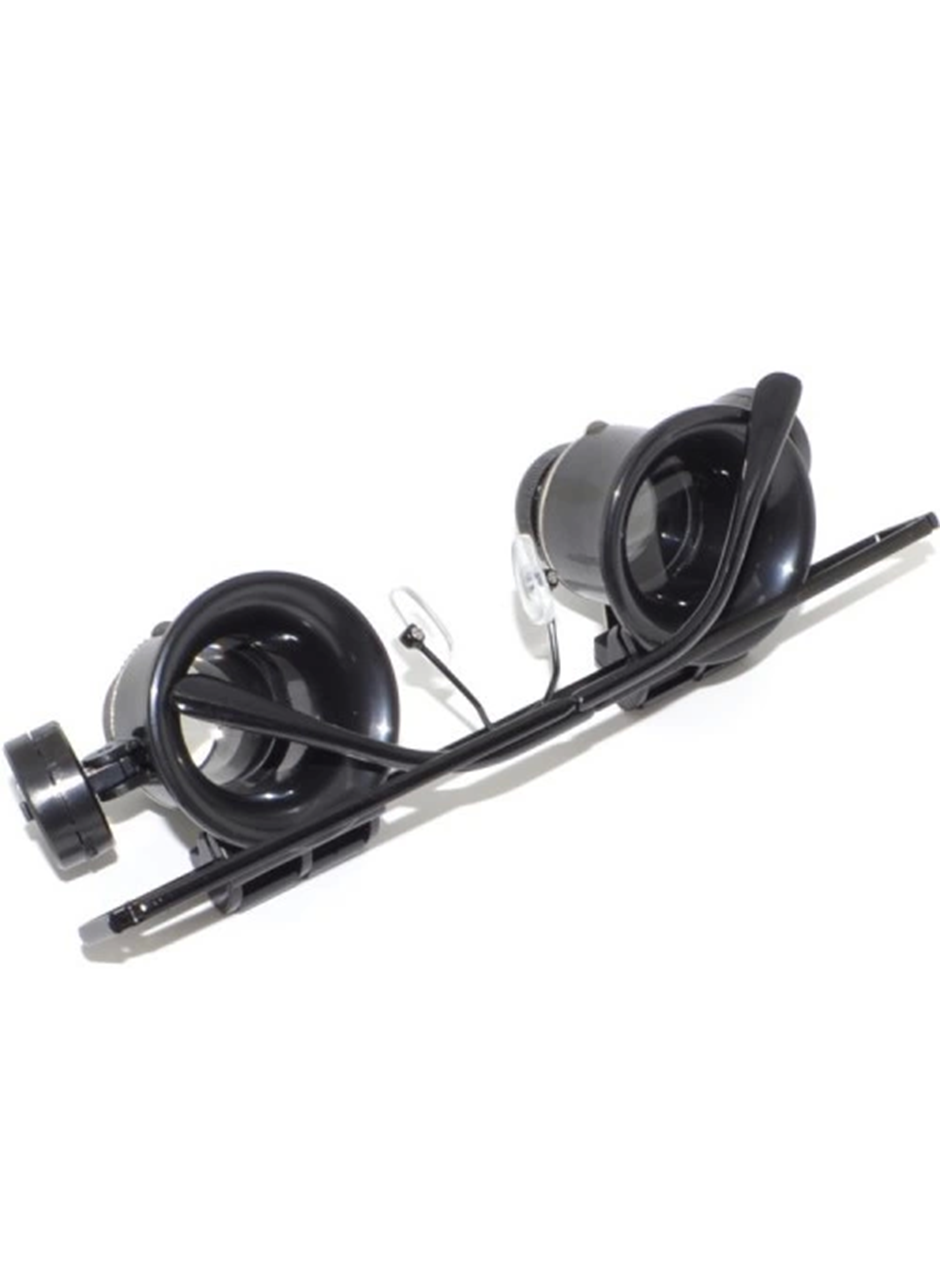 -Gözlük Model çıft Led Aydınlatma ,saat Onarımı Için Harika Büyüteç (