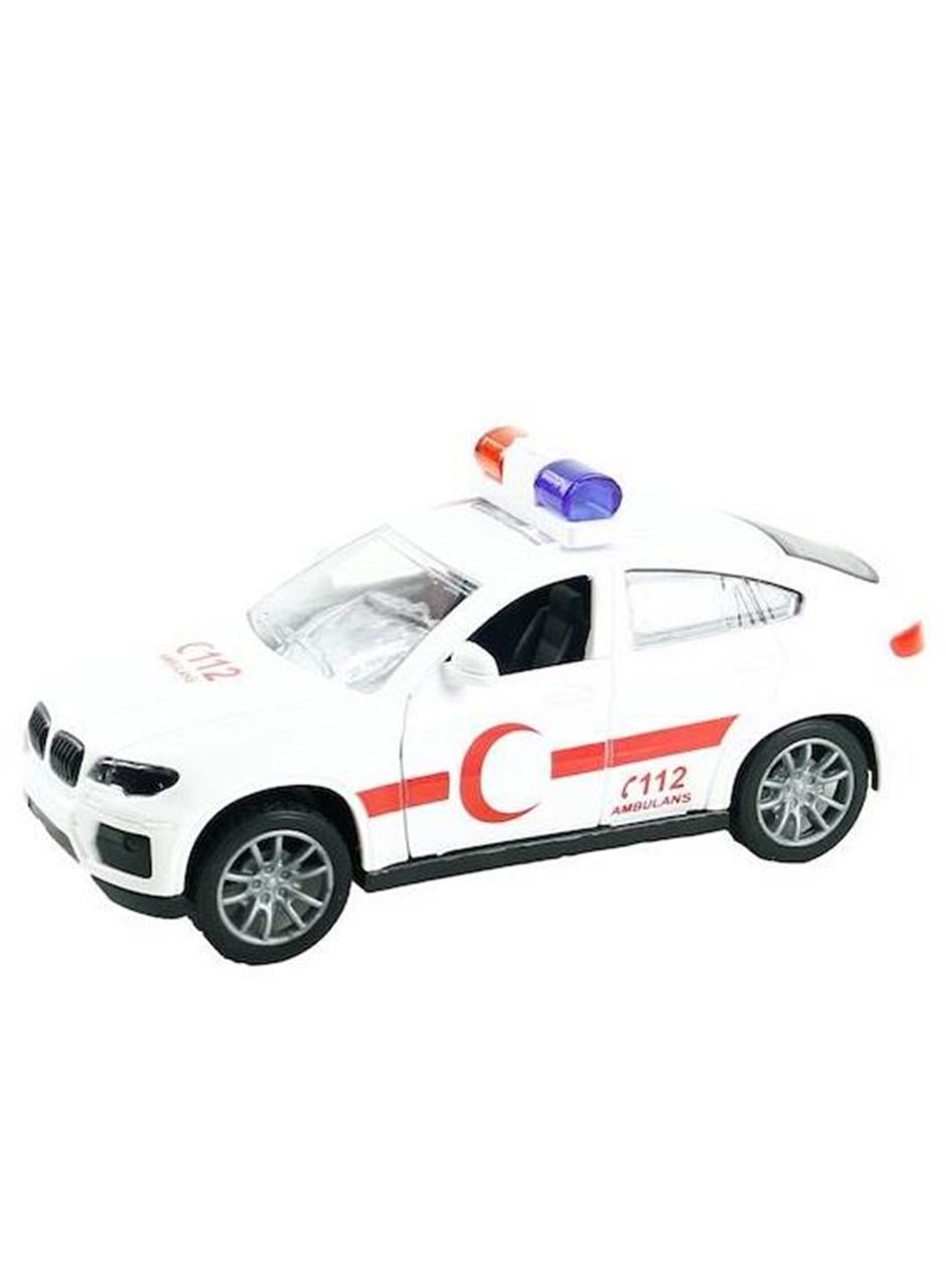 Ambulans Arabası Sürtmeli Plastik - JW567-062