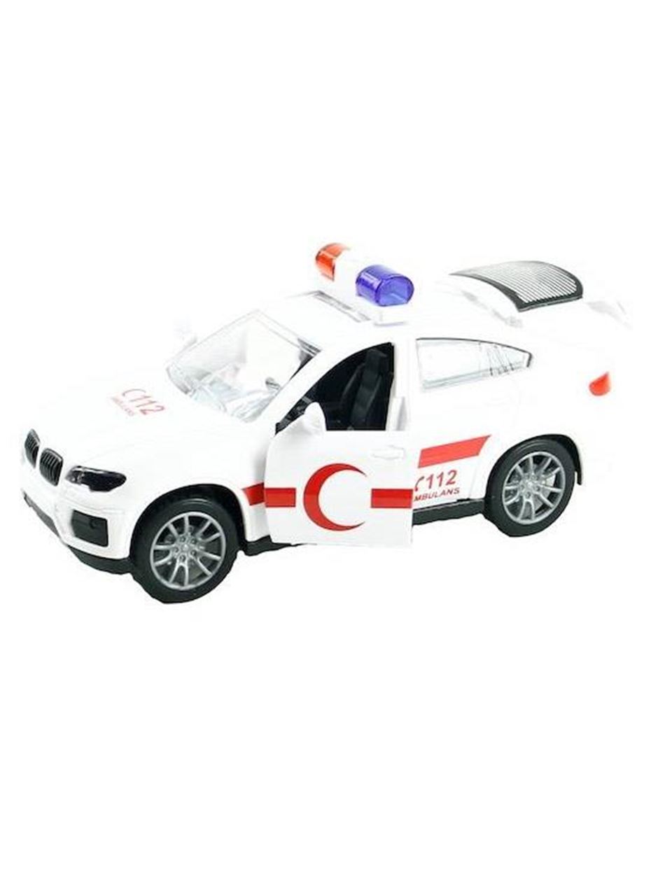 Ambulans Arabası Sürtmeli Plastik - JW567-062