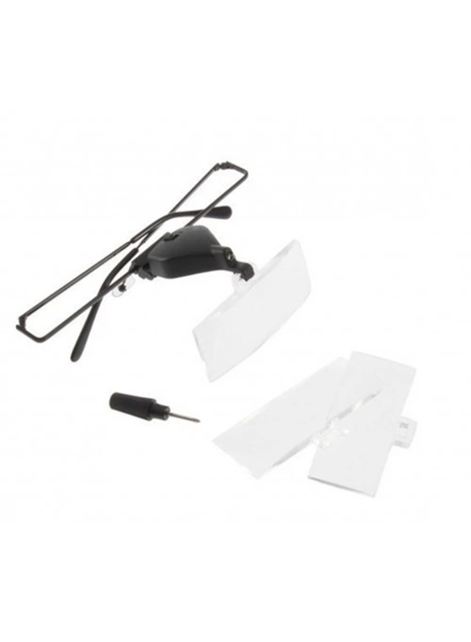 -Gözlük Modeli 1.5x,2.5x,3.5x 3 Adet Lensi Gözlük Büyüteç (