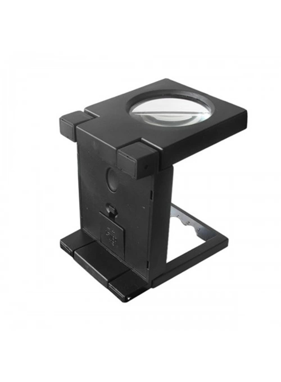 -Katlanır Plastık,led ışıklı Test Cıhazı Büyüteç 2.5x90mm (