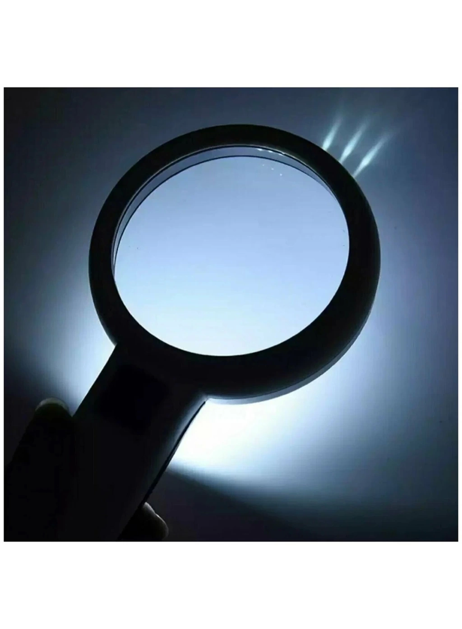 -3ledli 30x110mm & Takı, Okuma,para Kontrol Için led Işıklı Büyüteçdt7666 (