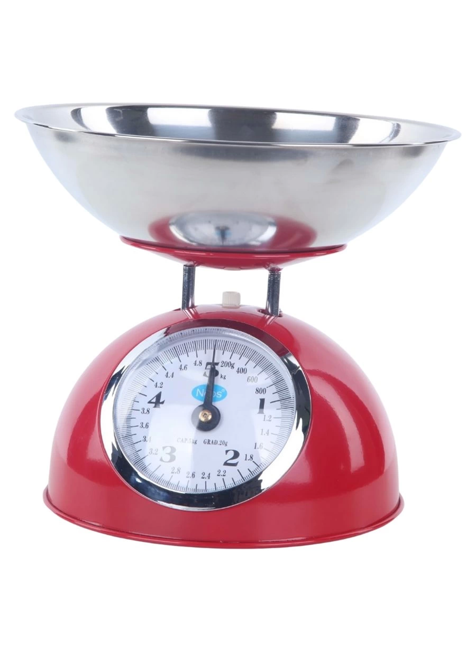 Paslanmaz Çelik 5 kg Kapasiteli Mekanik İnce Ayar Terazi | Hassas ve Dayanıklı Tartım (