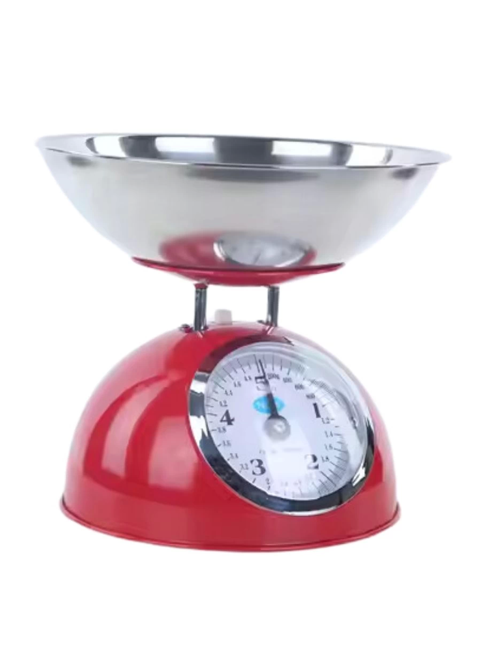 Paslanmaz Çelik 5 kg Kapasiteli Mekanik İnce Ayar Terazi | Hassas ve Dayanıklı Tartım (