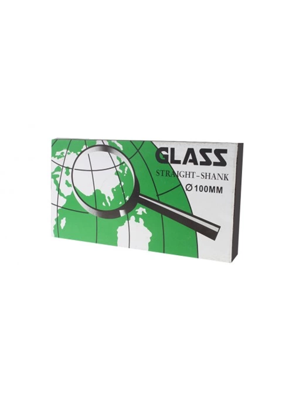 -Plastik Siyah Yuvarlak Kolu 100mm Dia Büyüteç 5x Büyüteç (