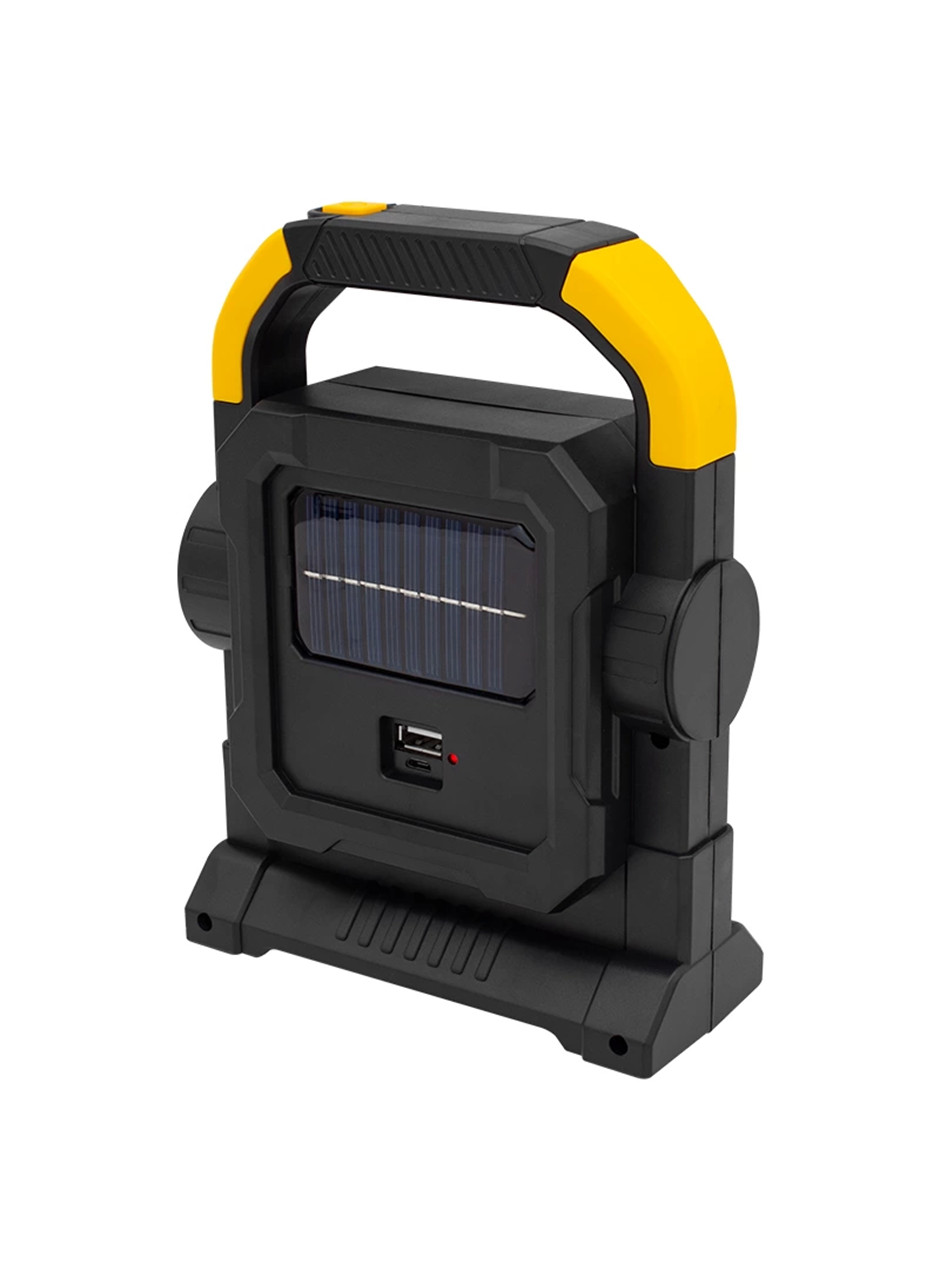 HC-7078-C 3 Çalışma Modlu Cob Ledli Solar Taşınabilir Şarjlı Solar Lamba (