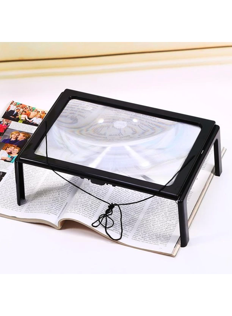 -Led ışıklı Kitap okuma büyüteç (