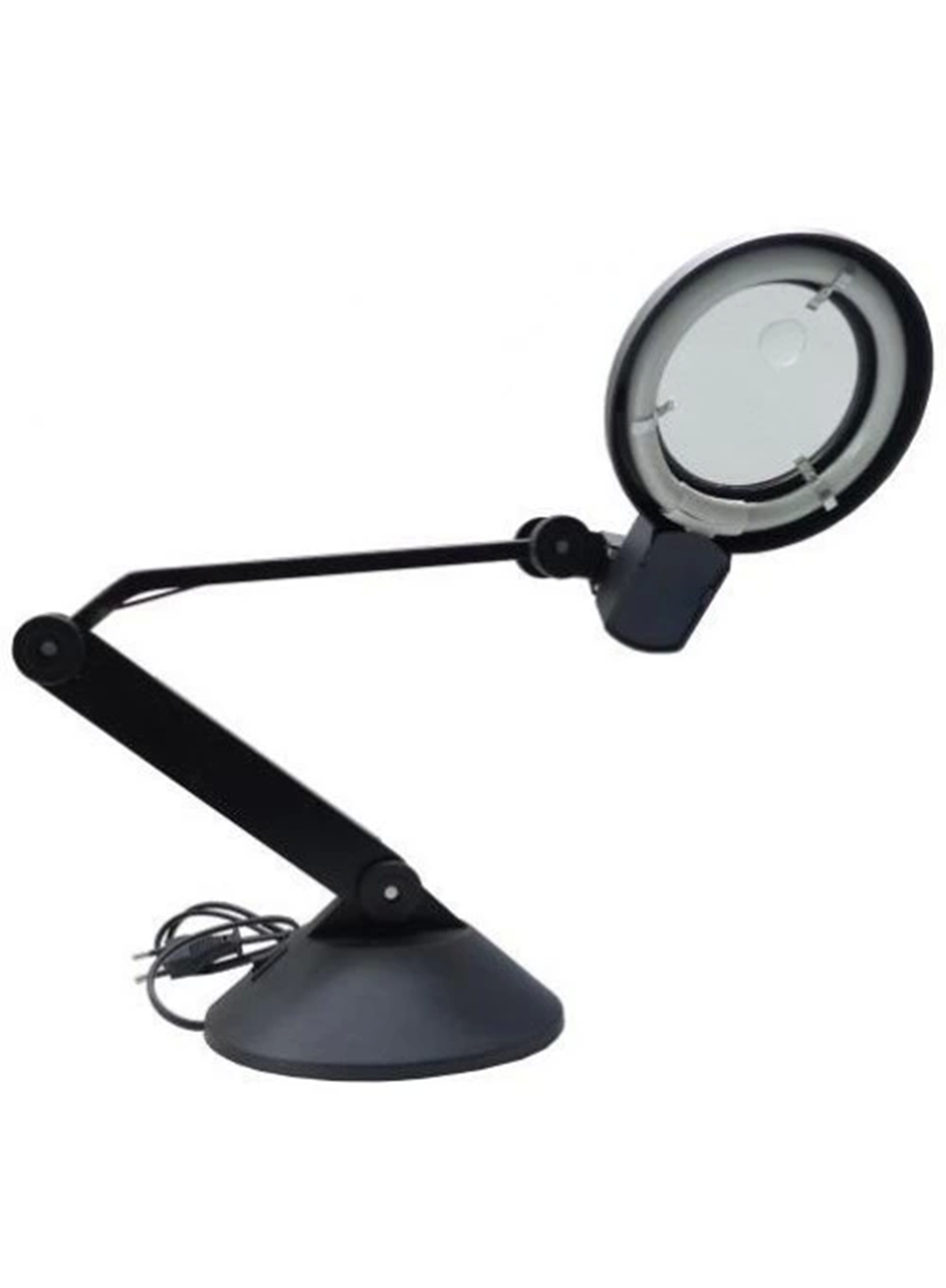 -Ledli Yüksek Kaliteli Kompakt Masa Üstü Büyüteç (