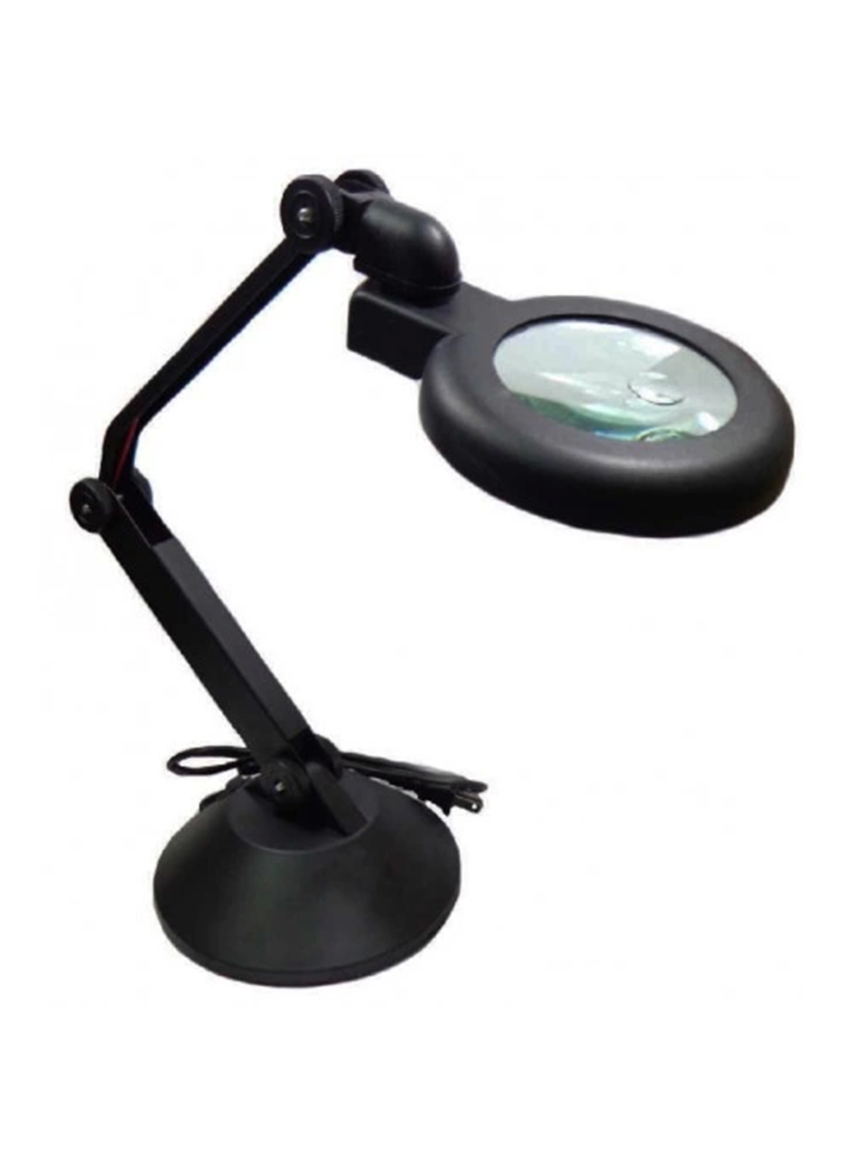 -Ledli Yüksek Kaliteli Kompakt Masa Üstü Büyüteç (