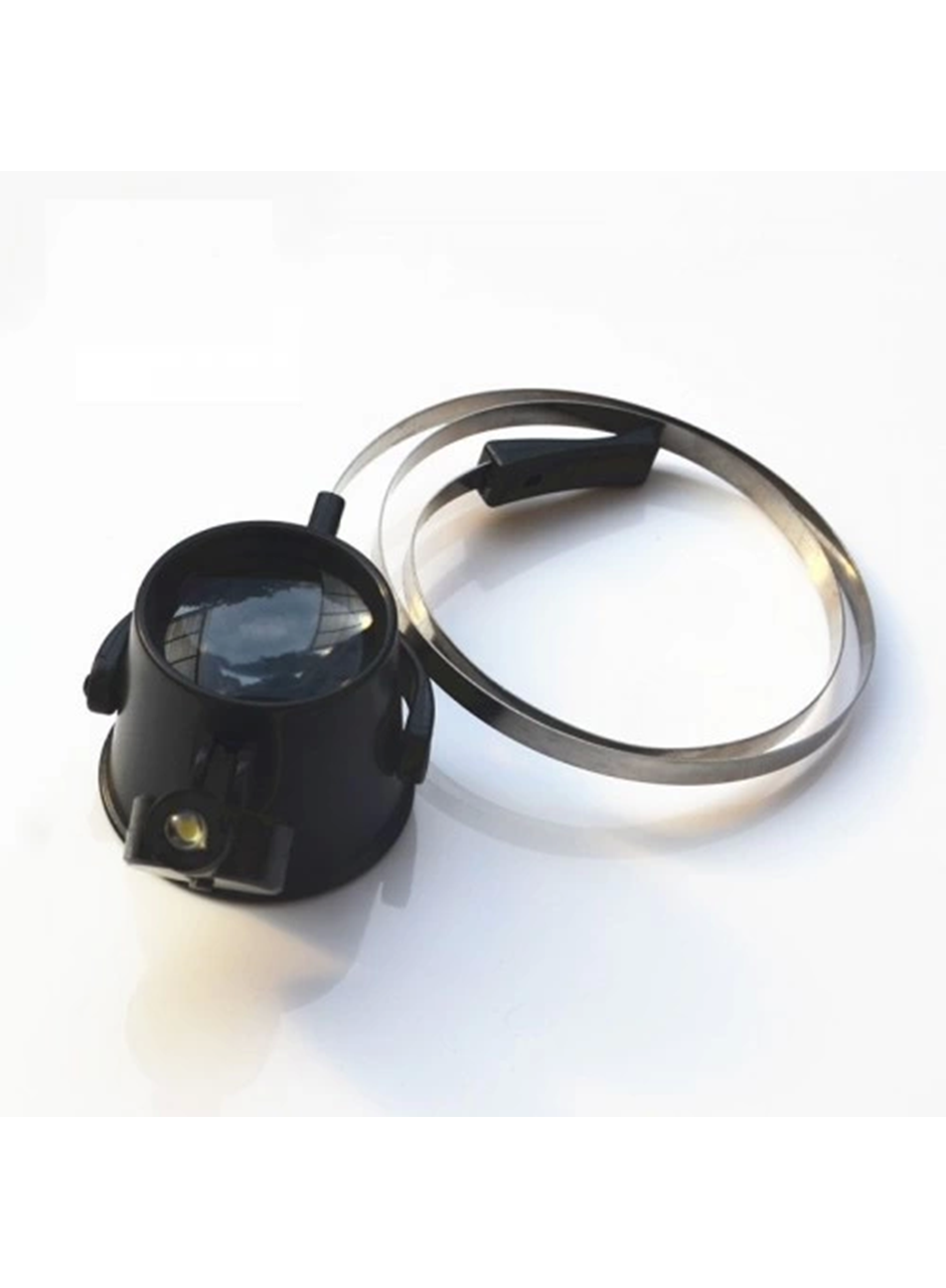 -Saat.ve Elektronik Onarım Için Göze Kelepçeli Takılan Büyüteç 15x (