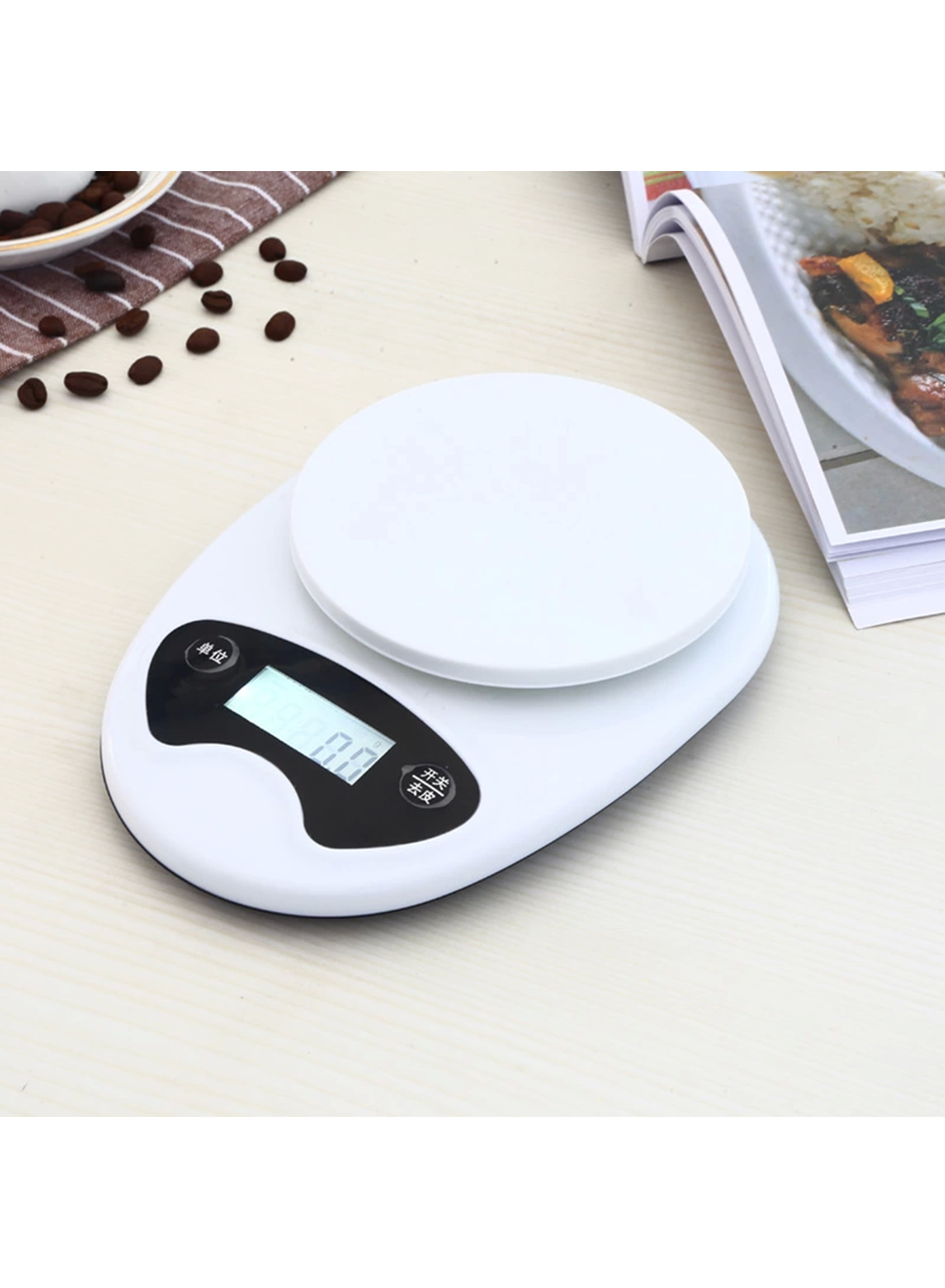 Hazneli Mutfak Terazisi SH-136 - 5 Kg Hassas Dijital Tartı (