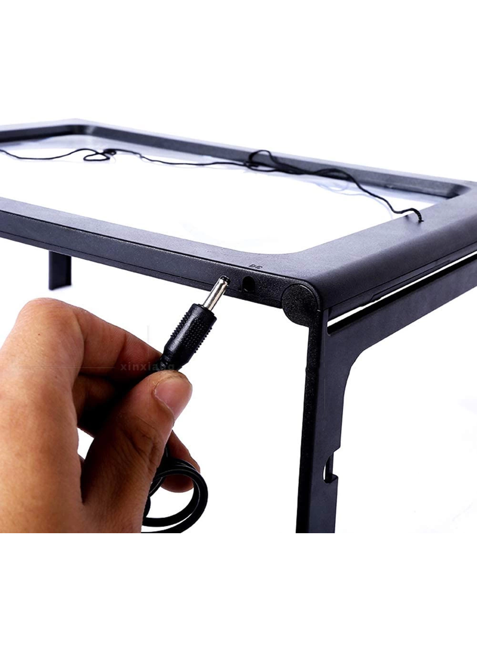 -Yaşlılar için A4 boyutu masa tipi ışıklı okuma büyüteç th-275205b (