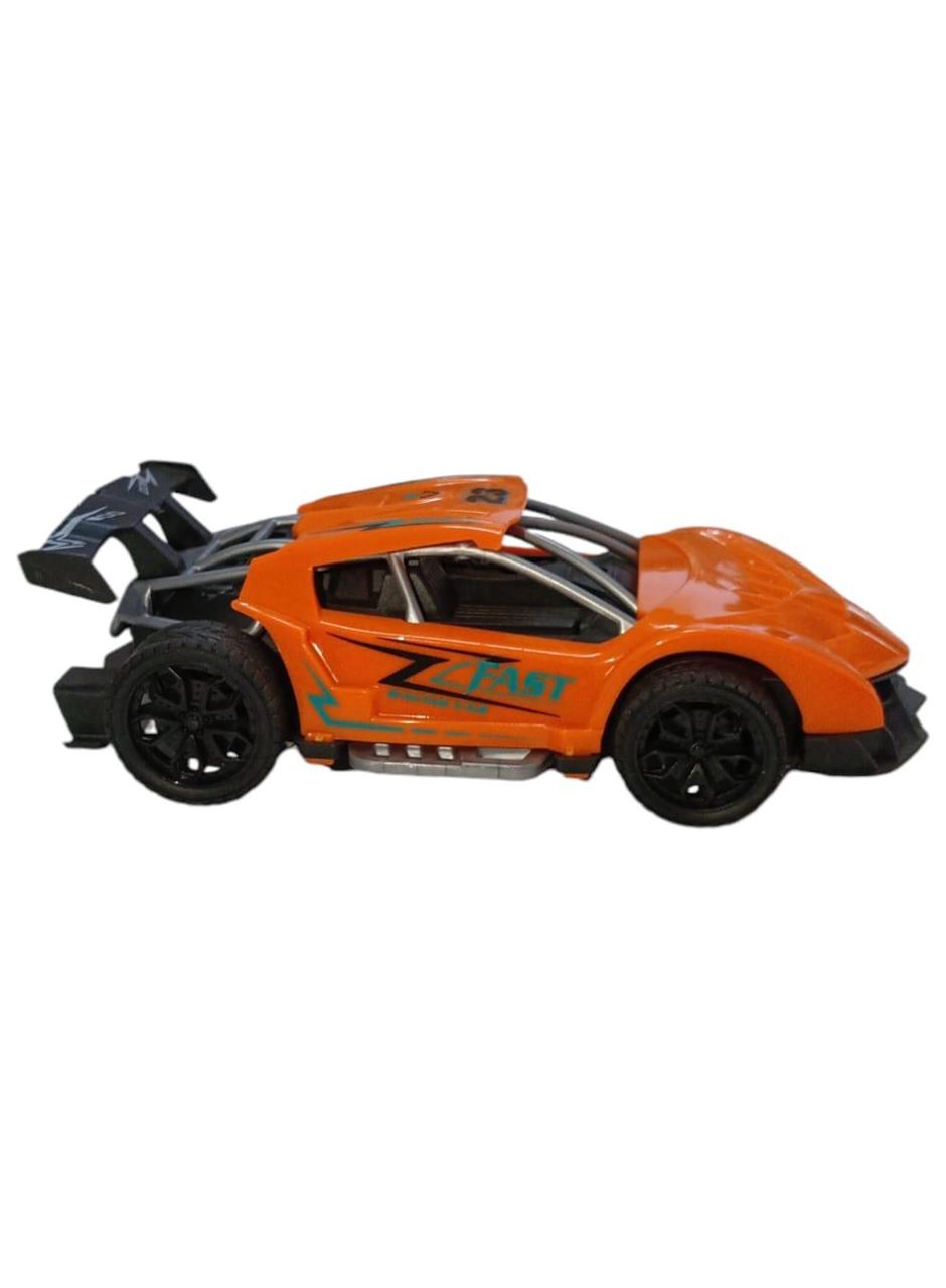 Sürtmeli Yarış Arabası - Turuncu