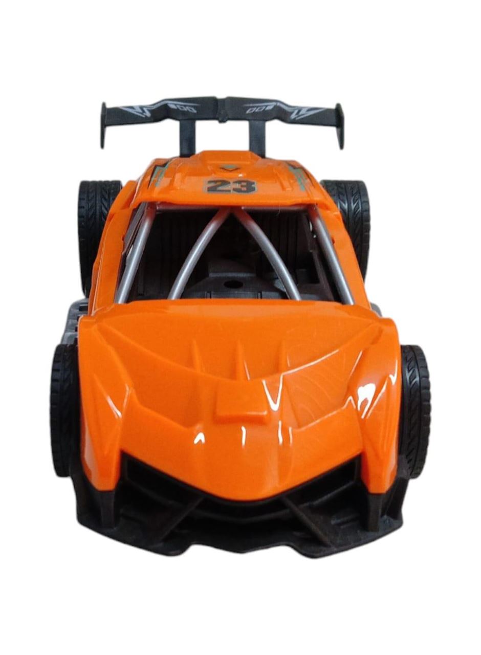 Sürtmeli Yarış Arabası - Turuncu