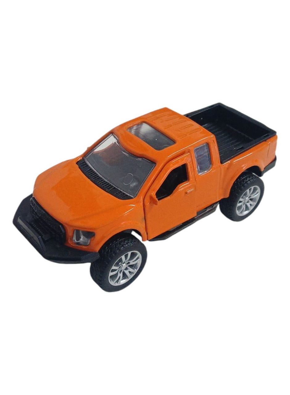 Çek Bırak Metal Arazi Aracı 13 cm - Turuncu